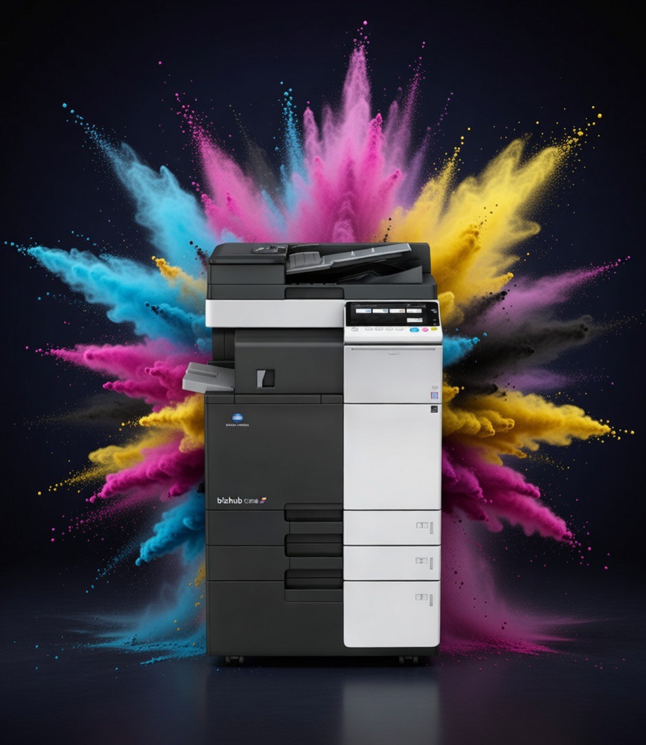 Refurbished Konica Minolta printer